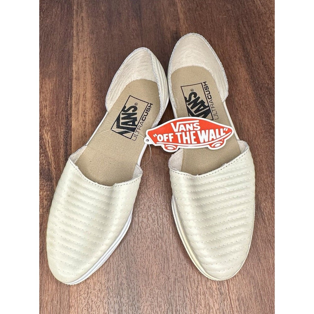 Vans Slip-On Skimmer Birch Moto Leather Size 5 NWT!!!